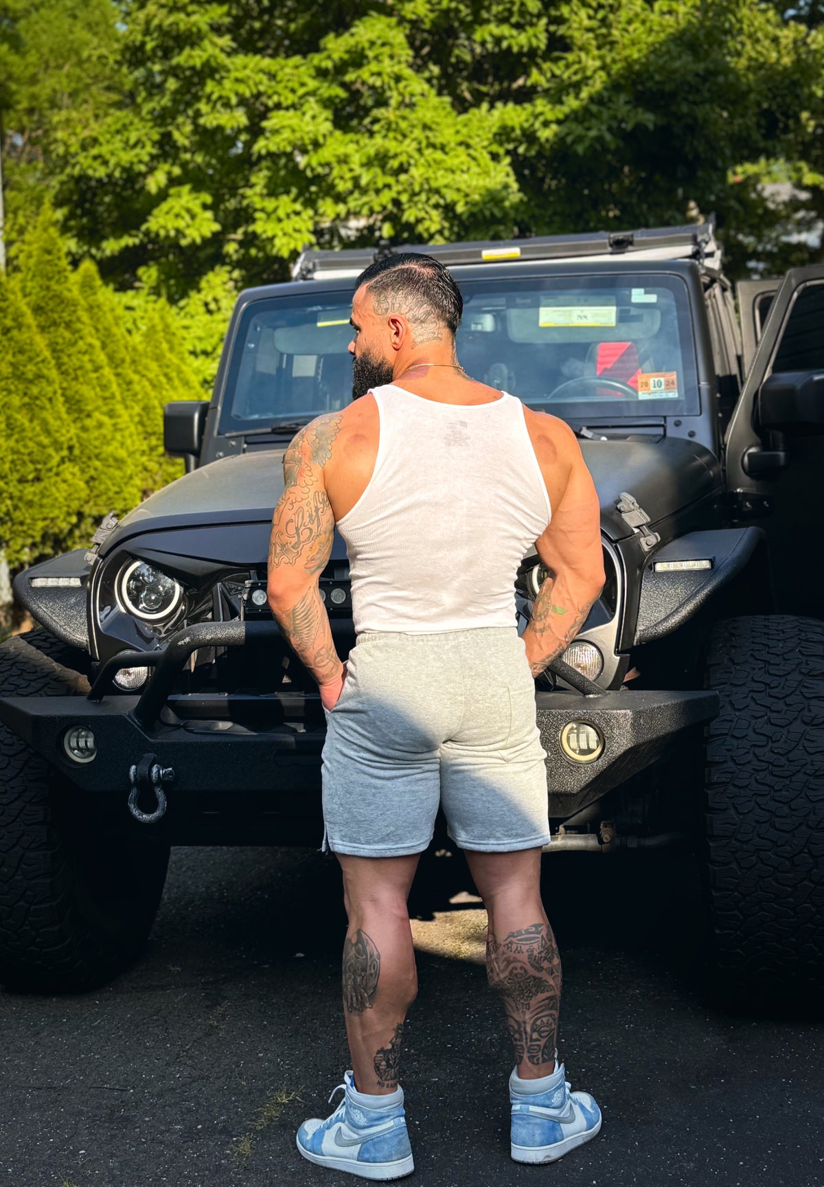 Athletic Shorts Gray
