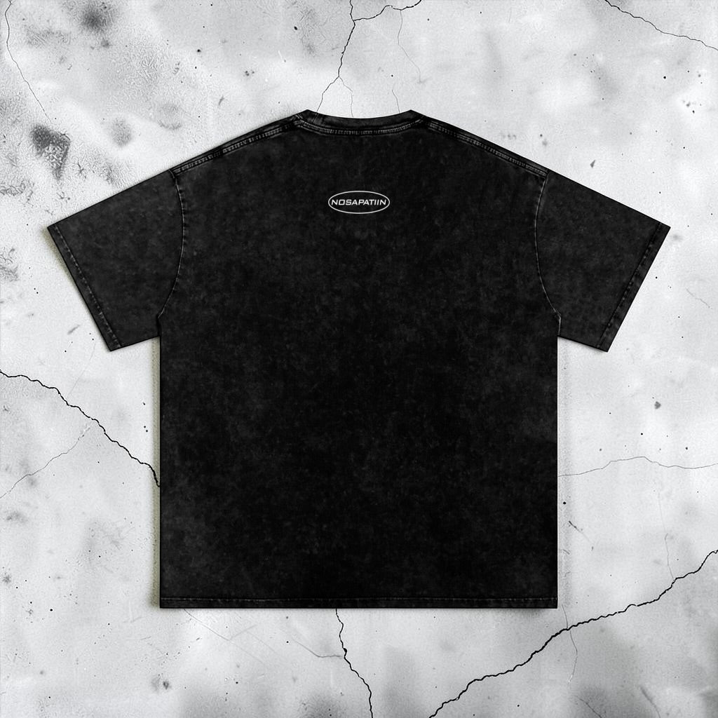 Snow Washed Oversized Tee