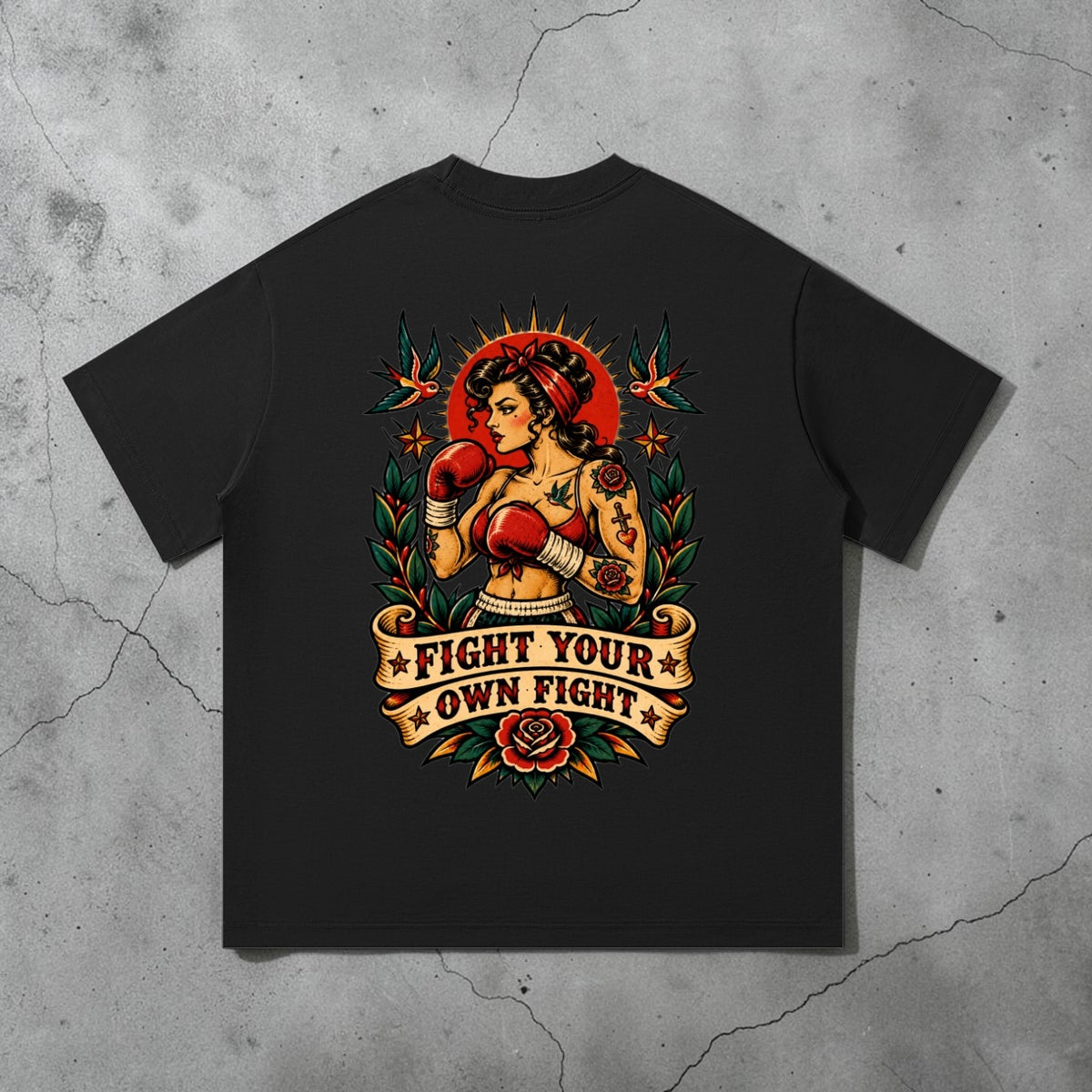 Fight Your Own Fight Oversized Tee