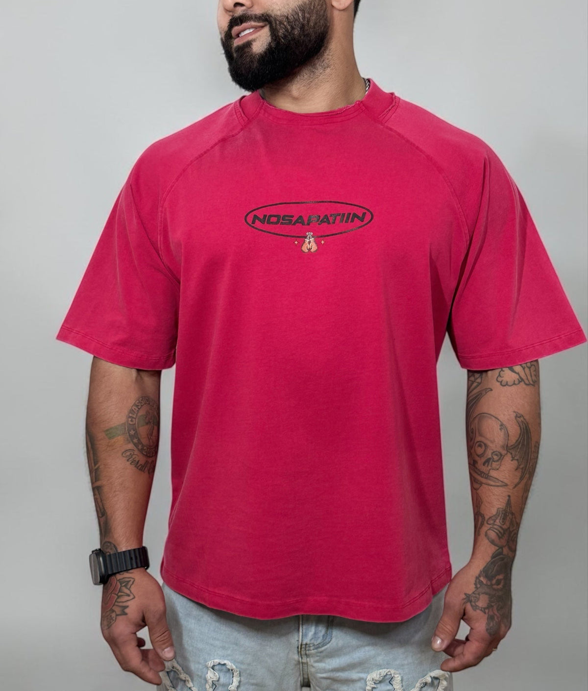 Exercising Vintage Raglan Tee