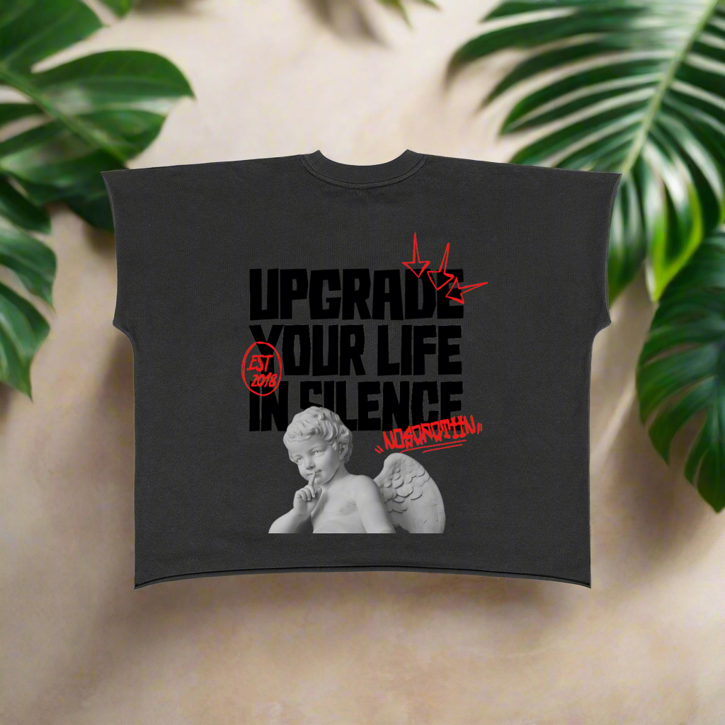 Raw Edge Boxy T-Shirt - Upgrade