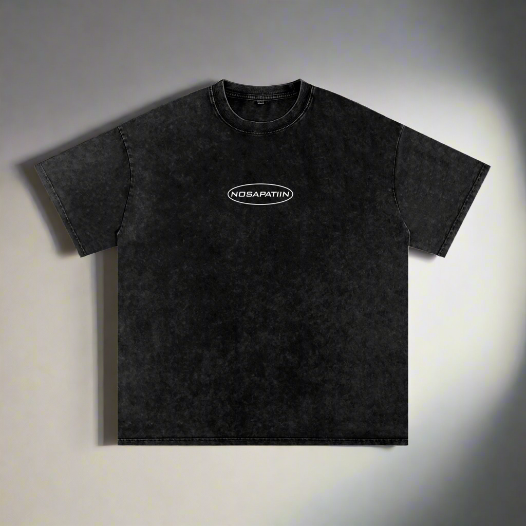 Acid Wash Oversized T-Shirt - God Plans