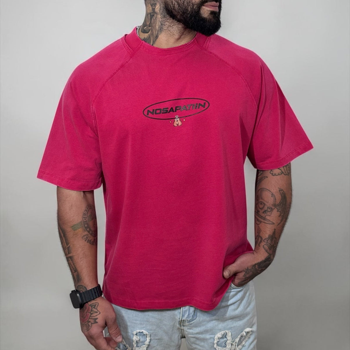 Exercising Vintage Raglan Tee