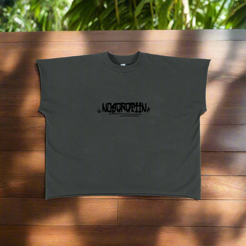 Raw Edge Boxy T-Shirt - Upgrade