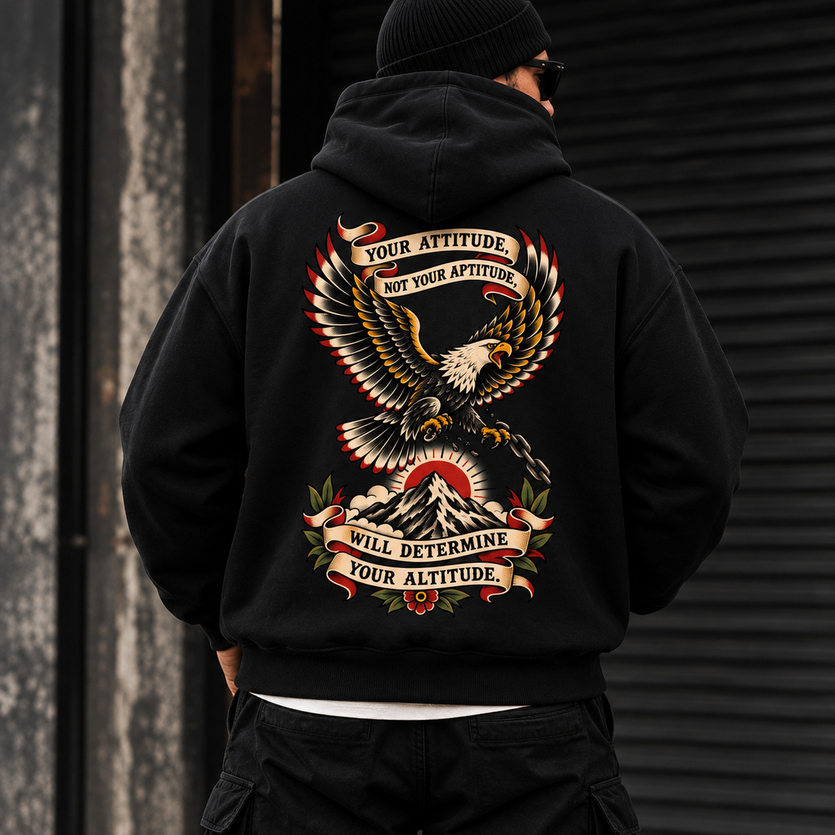 Eagle Oversized Hoodie