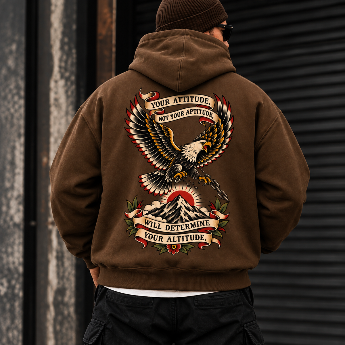 Eagle Oversized Hoodie