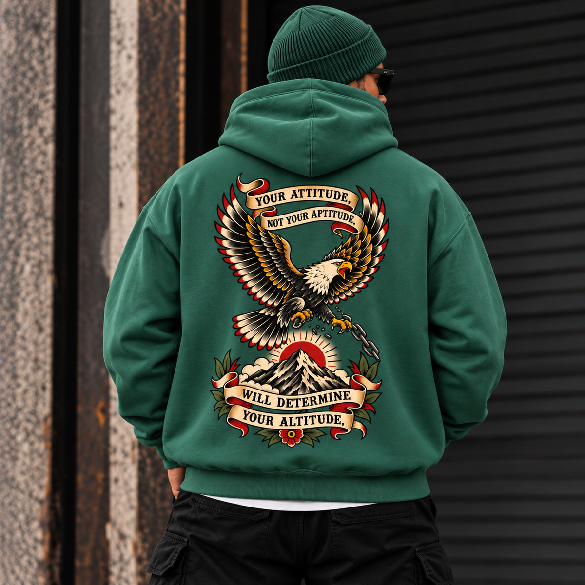 Eagle Oversized Hoodie