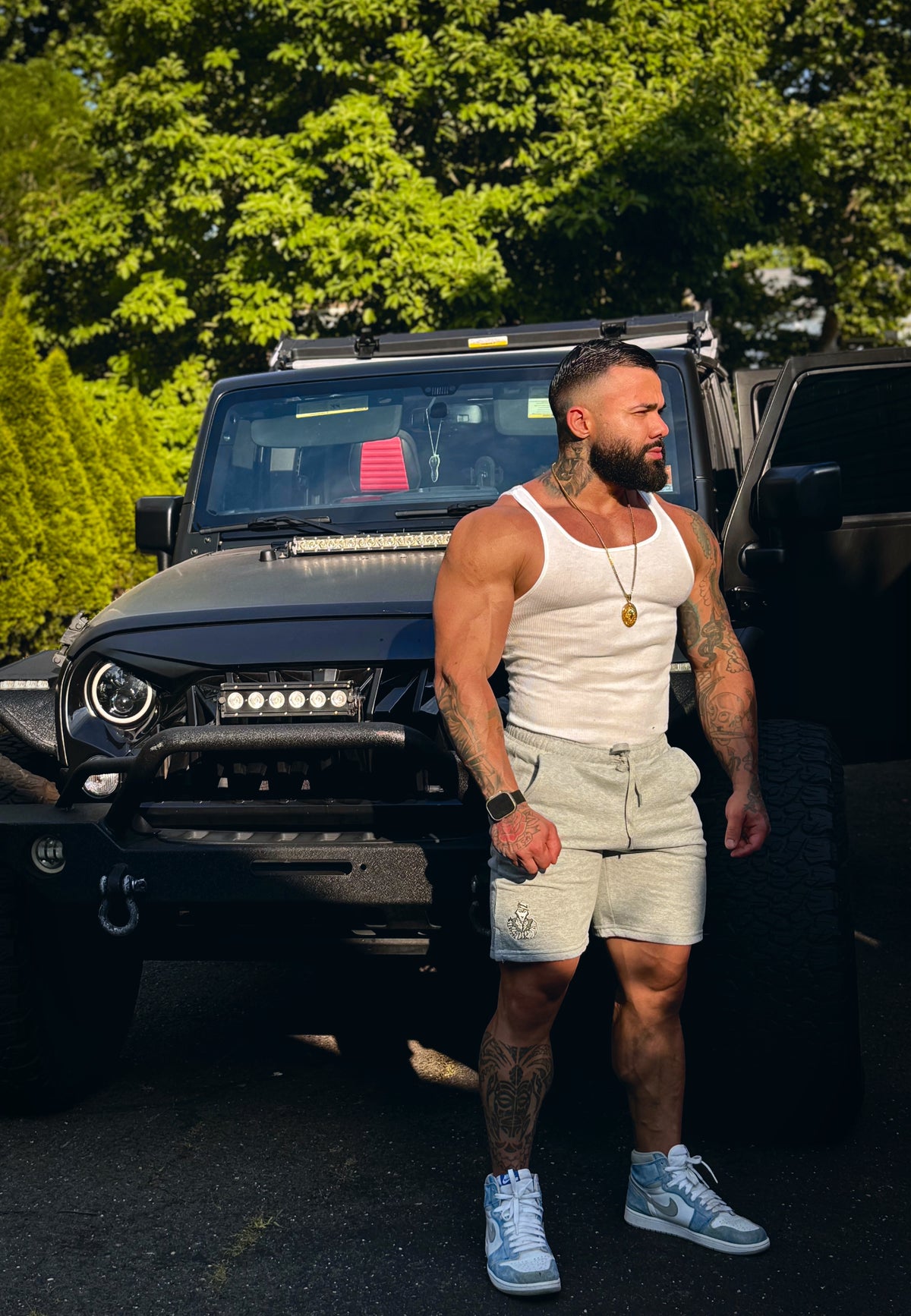 Athletic Shorts Gray