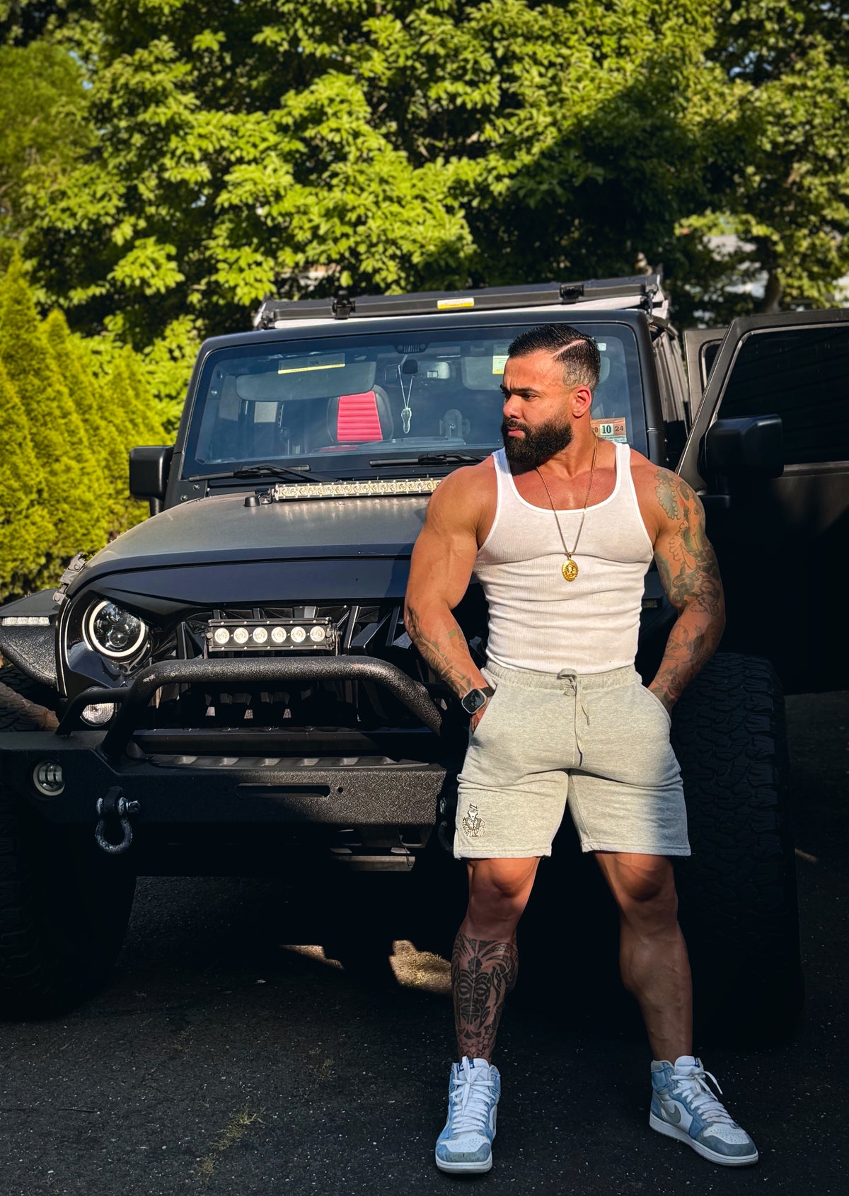 Athletic Shorts Gray