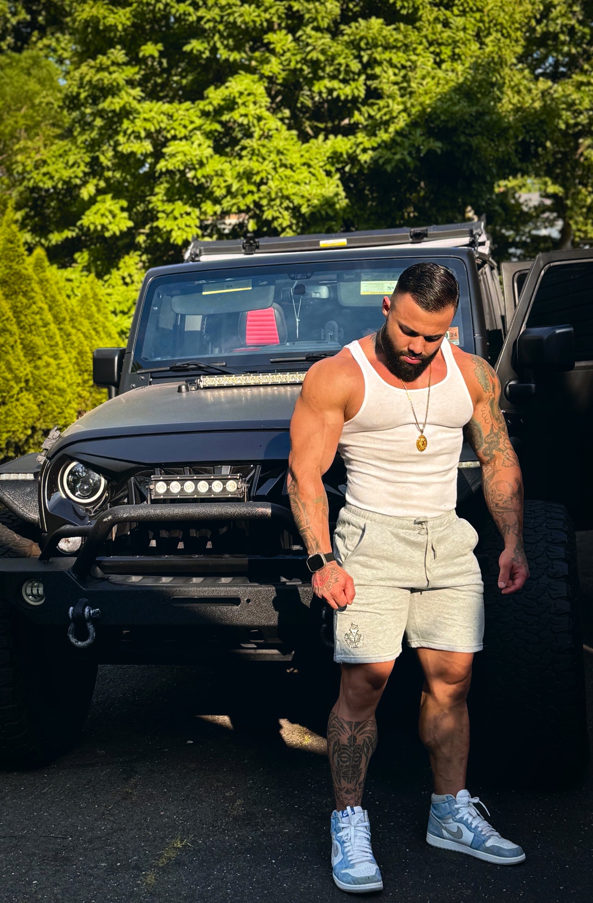 Athletic Shorts Gray
