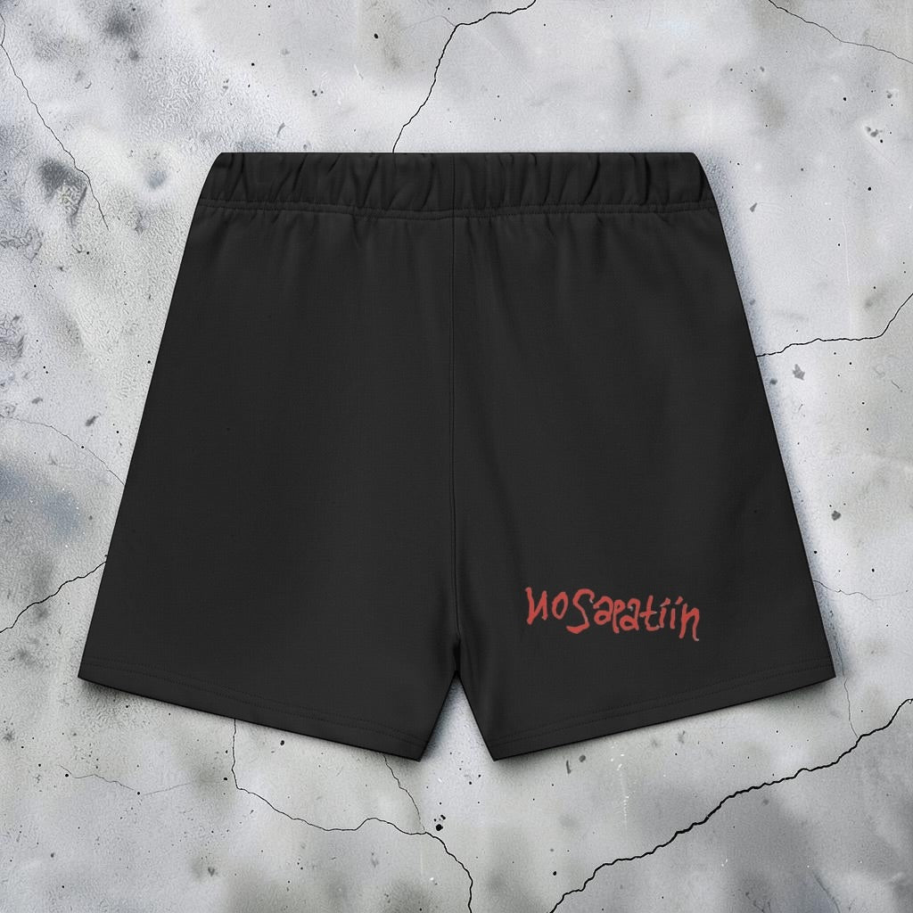 Streetwear Unisex Heavyweight Fleece Loose Fit Shorts