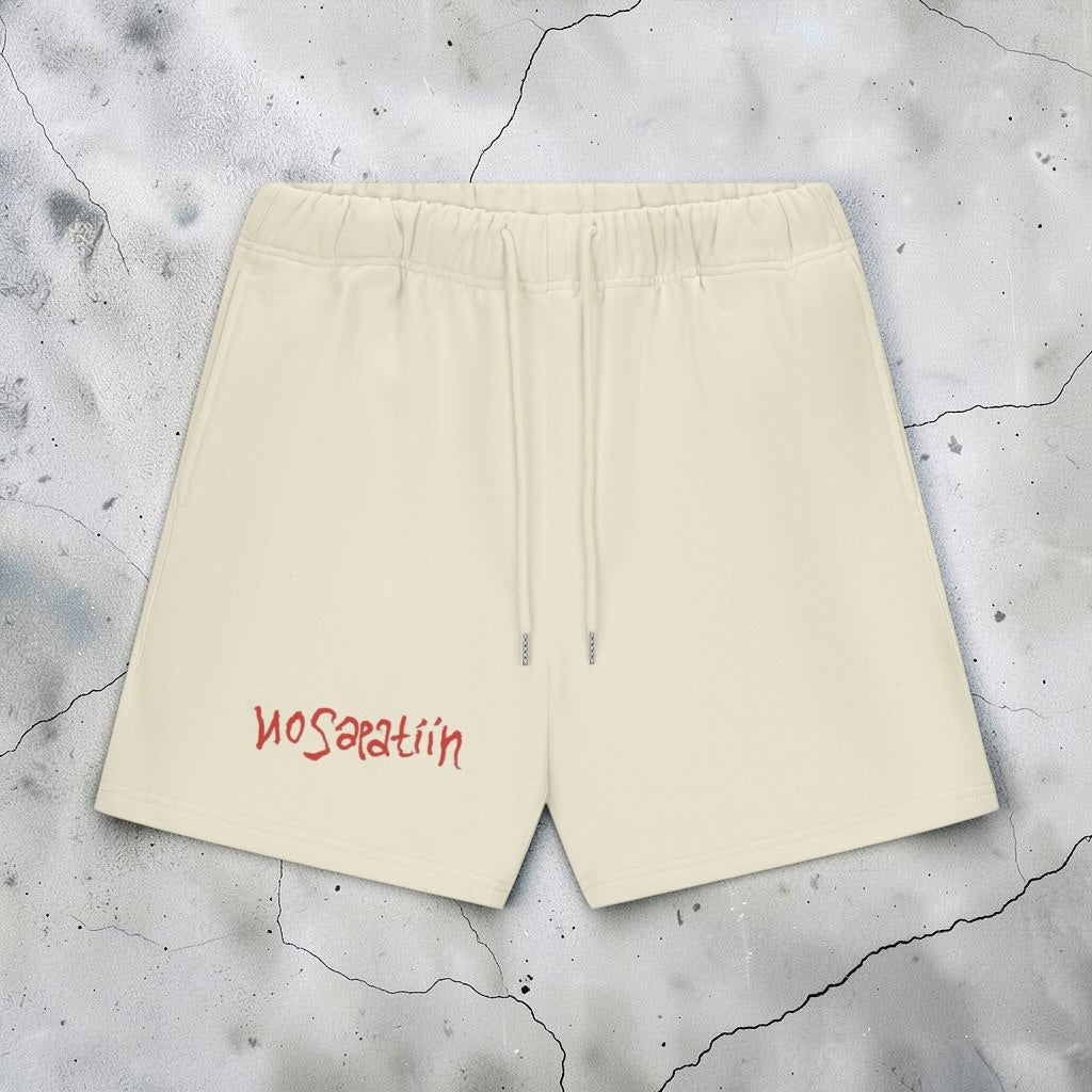 Streetwear Unisex Heavyweight Fleece Loose Fit Shorts