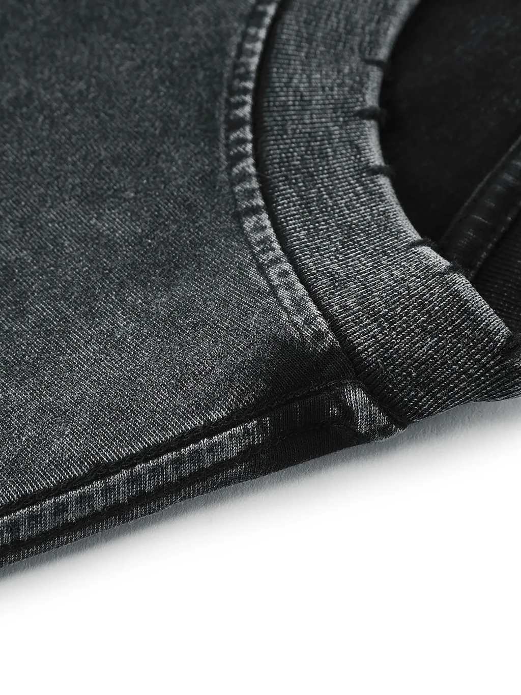 Snow Washed Frayed Tank Top