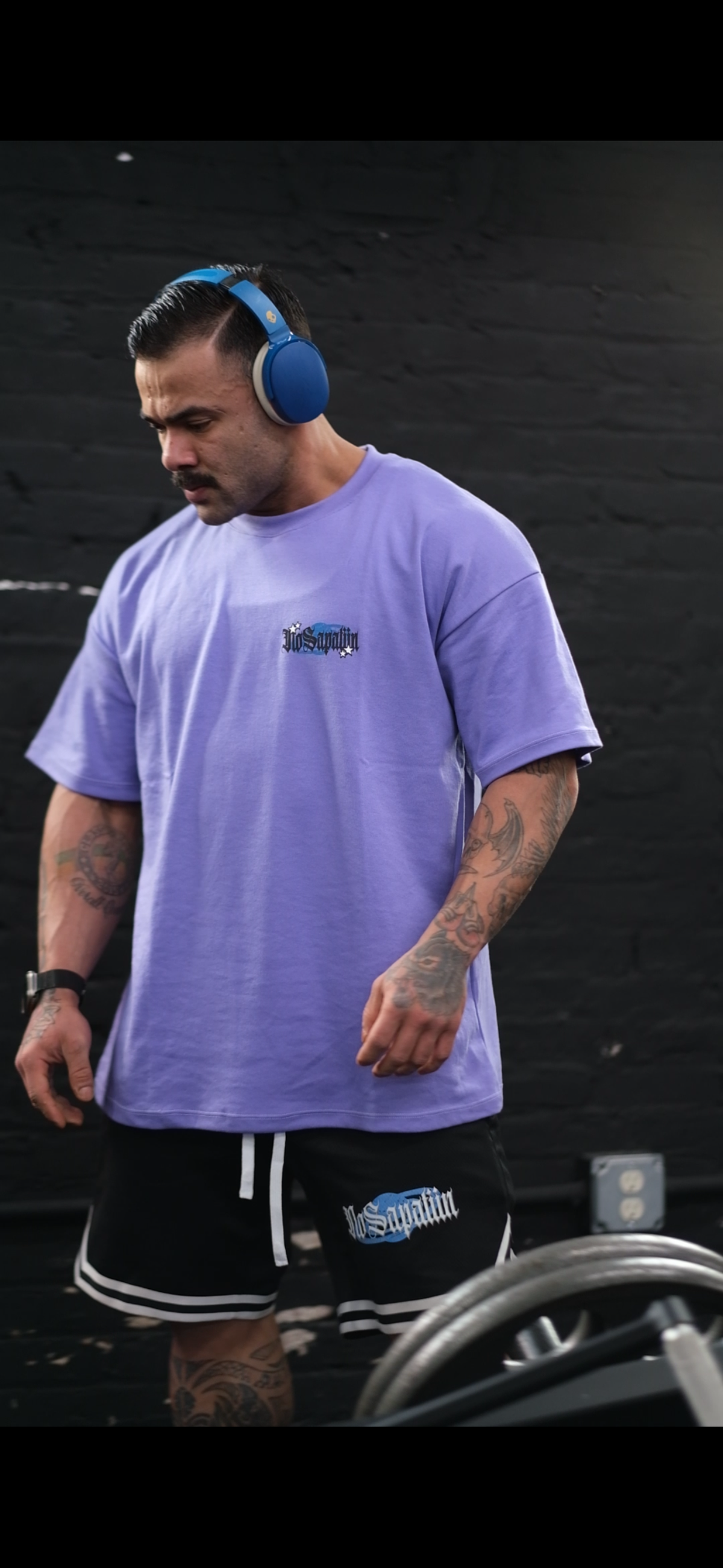 Heavy Oversized Suedine T-Shirt - WORLDWIDE